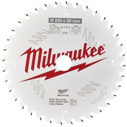 Řezný kotouč MILWAUKEE CSB P W 235/30 mm 36 zubů