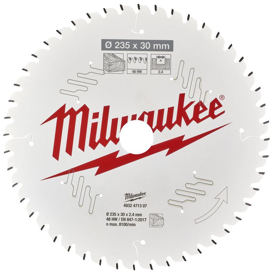 Řezný kotouč MILWAUKEE CSB P W 235/30 mm 48 zubů