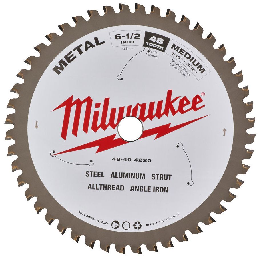 Pilový kotouč na kov MILWAUKEE CSB P M 165 mm 5/8