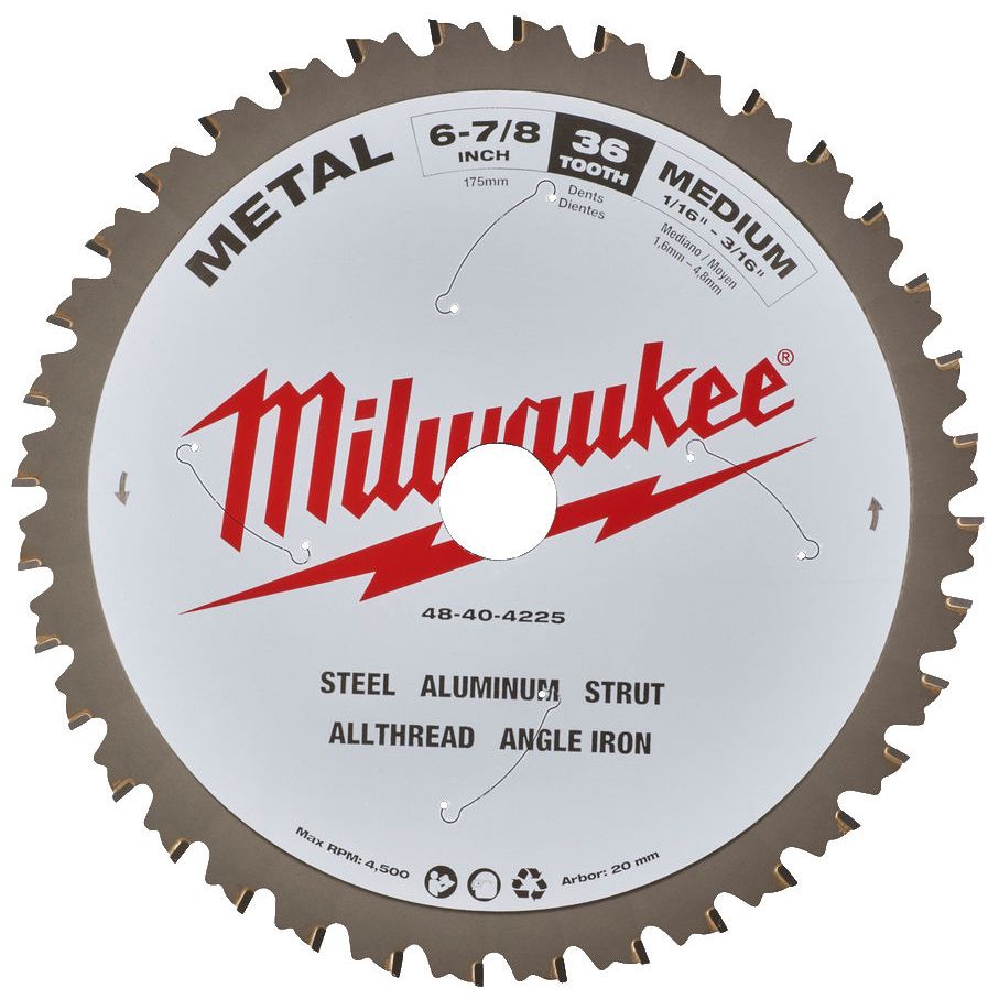 Pilový kotouč na kov MILWAUKEE CSB P M 174/20 mm 36 zubů