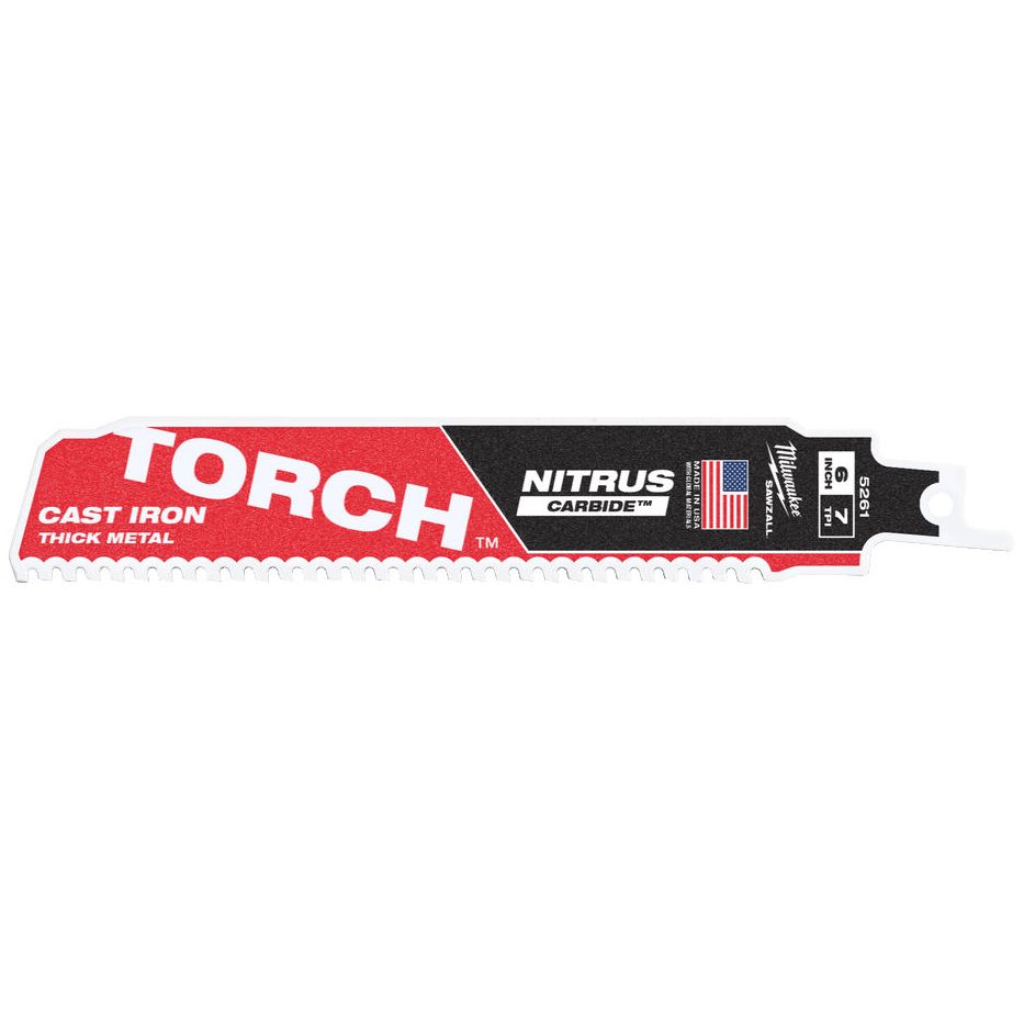 Pilový plátek na kov MILWAUKEE TORCH NITRUS CARBIDE 150 x 3,6 mm 5 ks