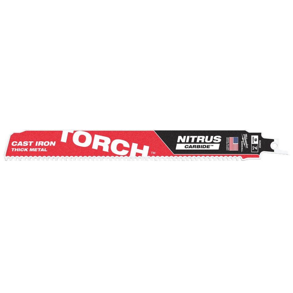 Pilový plátek na kov MILWAUKEE TORCH NITRUS CARBIDE 230 x 3,6 mm 