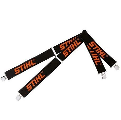 Šle STIHL s kovovými sponami černé