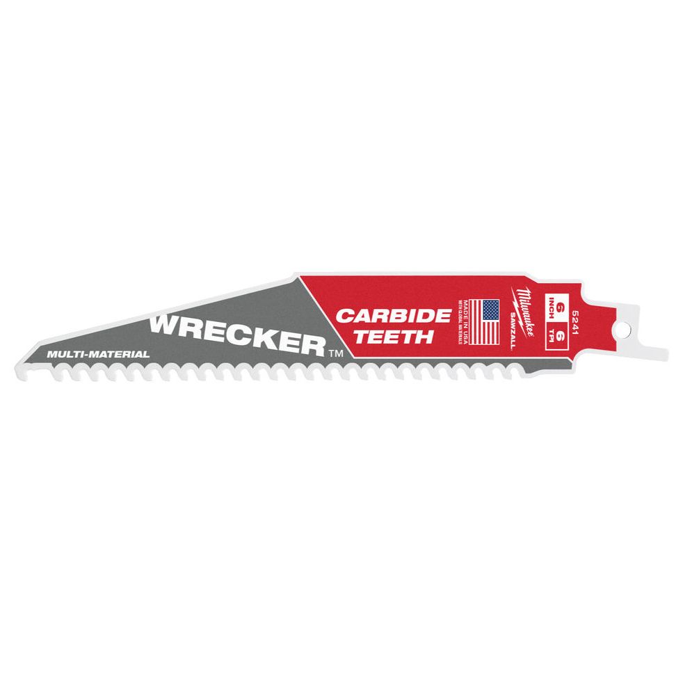 Pilový plátek s karbidovými zuby MILWAUKEE WRECKER 150 x 4,2 mm 5 ks
