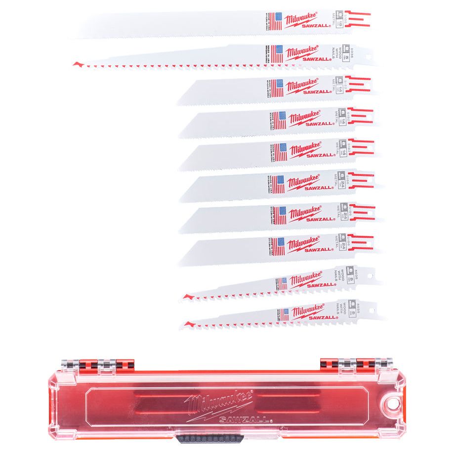 Sada pilových plátků MILWAUKEE SAWZALL 10 ks