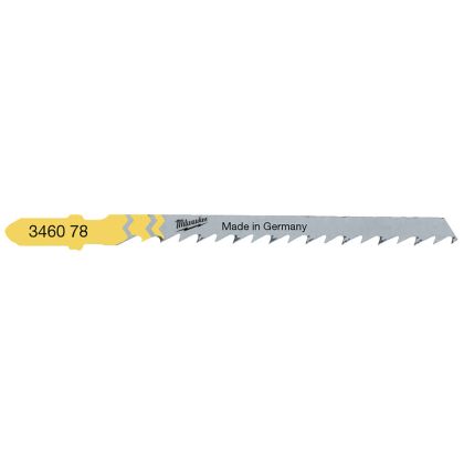 Pilový plátek pro obloukové řezy MILWAUKEE T 244 D 75 x 4 mm 25 ks