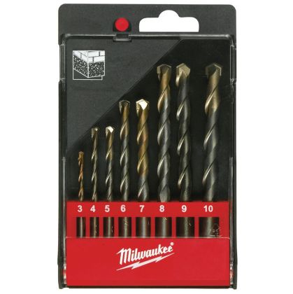 Sada vrtáků do betonu MILWAUKEE 8 ks