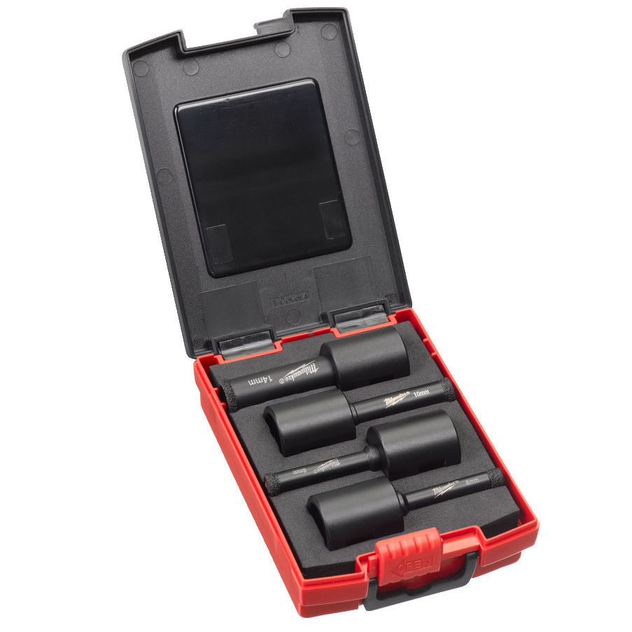 Sada diamantových korunek MILWAUKEE DIAMOND MAX 4 ks