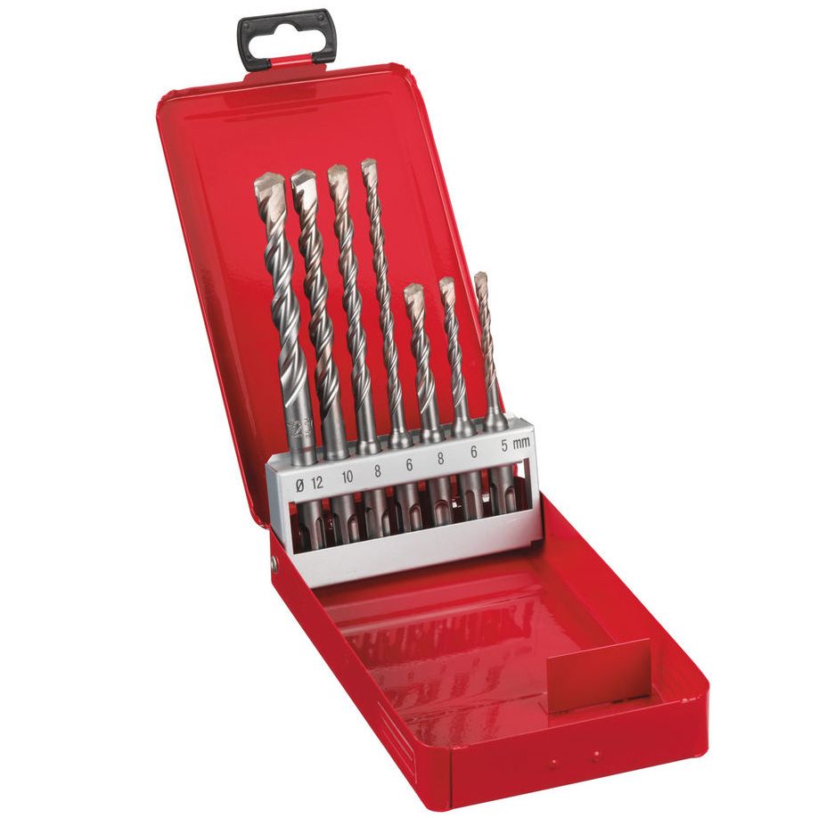 Sada vrtáků MILWAUKEE SDS-Plus M2 7 ks