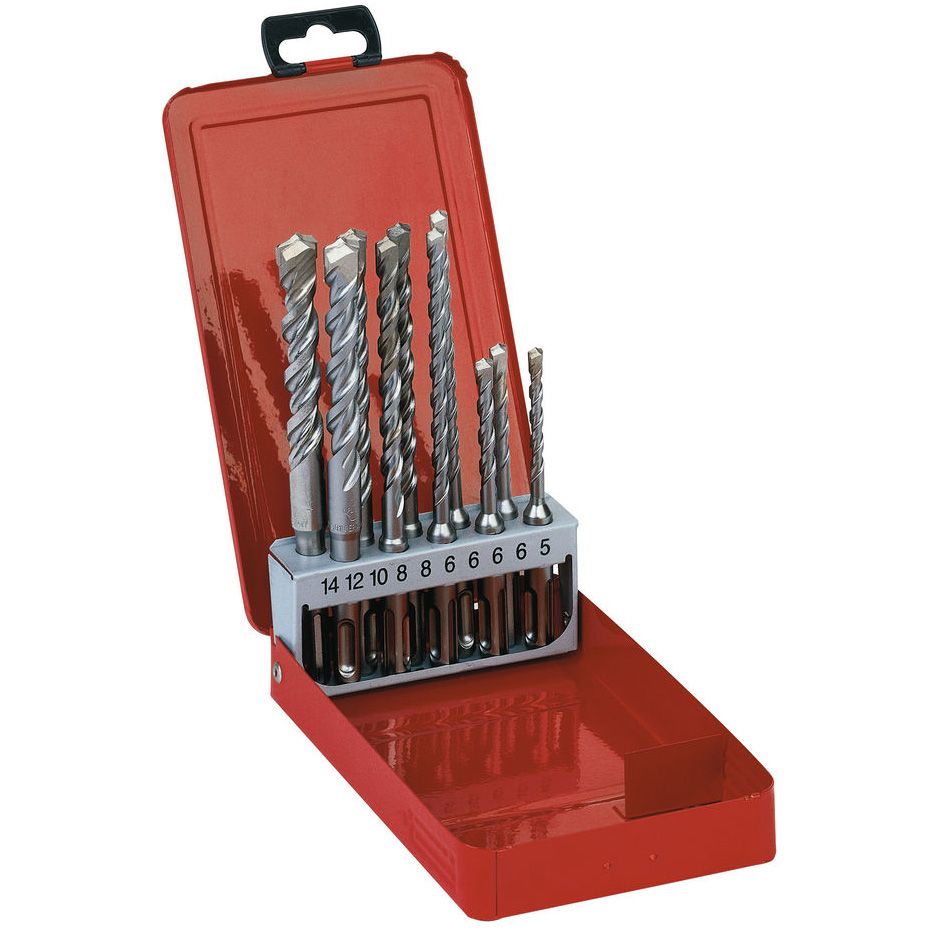 Sada vrtáků MILWAUKEE SDS-Plus M2 10 ks