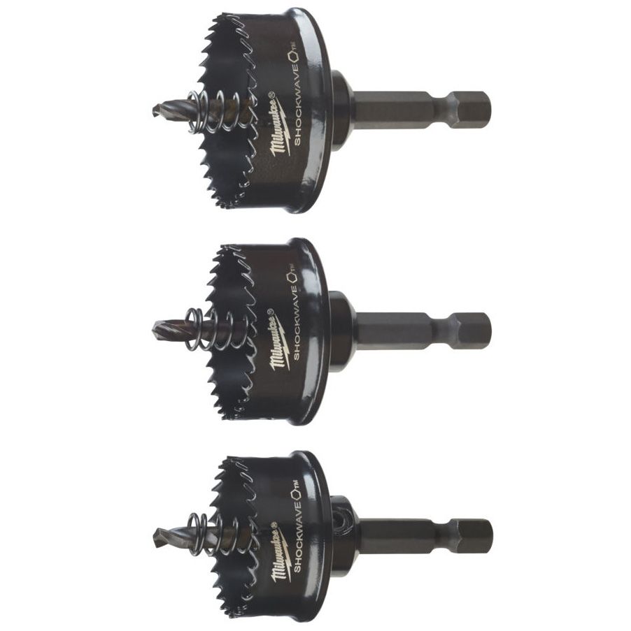 Sada kruhových pilek MILWAUKEE SHOCKWAVE 3 ks