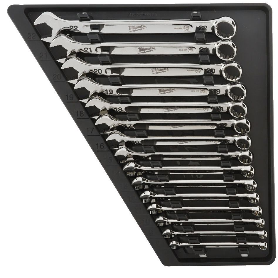 Sada kombinovaných klíčů MILWAUKEE MAX BITE 15 ks