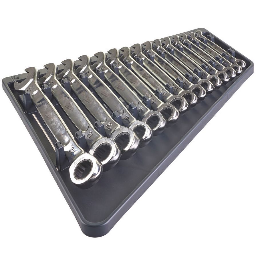 Sada kombinovaných ráčnových klíčů MILWAUKEE MAX BITE 15 ks