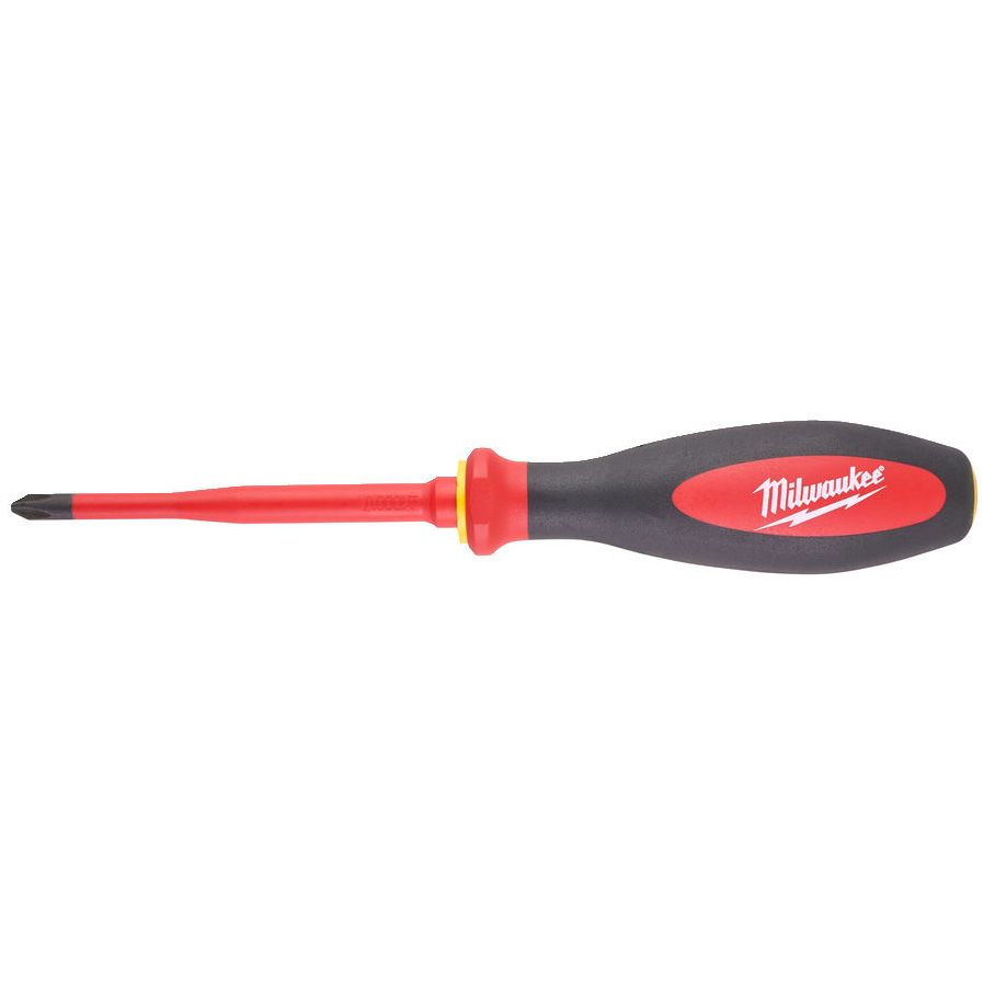 Šroubovák VDE tenký křížový MILWAUKEE PH2 x 100