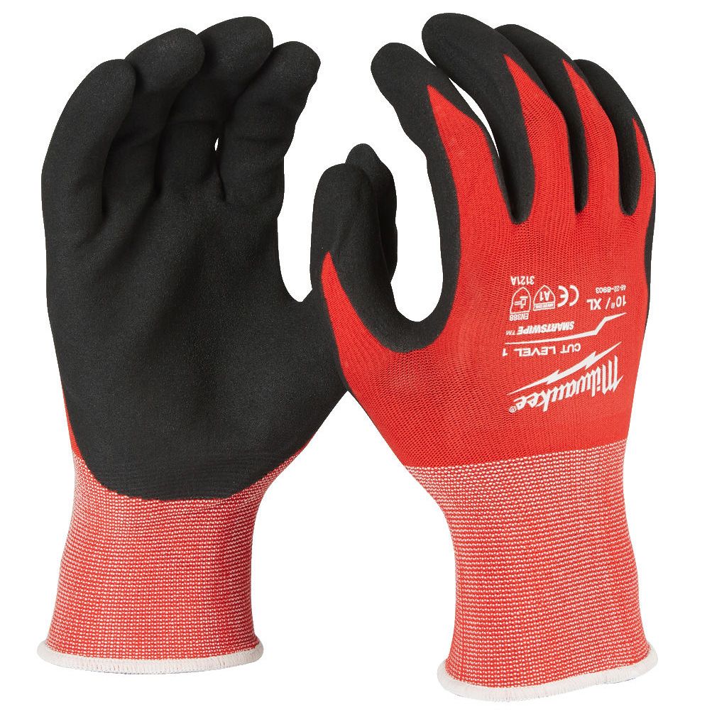 Rukavice MILWAUKEE odolné proti proříznutí 1/A vel. XL