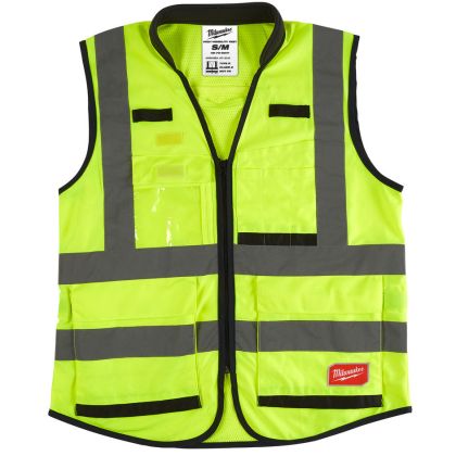 Vesta s vysokou viditelností MILWAUKEE PREMIUM žlutá
