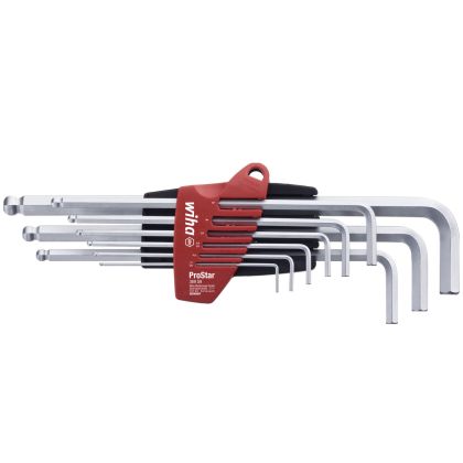 Sada imbusových klíčů WIHA s kuličkou 07185 9 ks