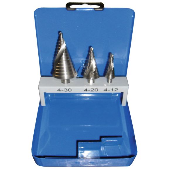 Sada stupňovitých vrtáků MAKITA HSS-G 3 ks P-69951