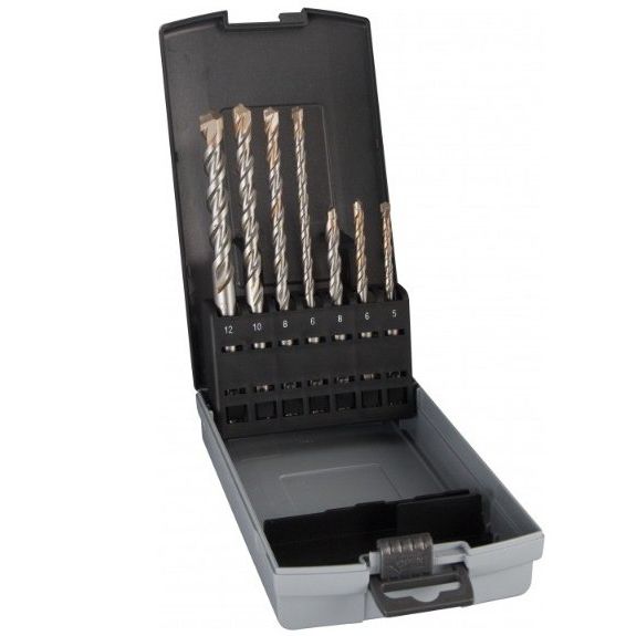 Sada příklepových vrtáků MAKITA SDS-Plus V Plus 7 ks B-49046