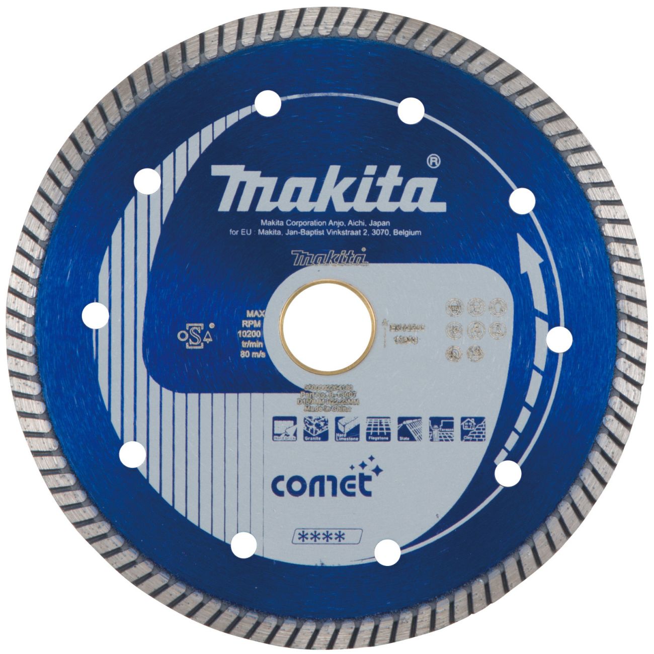 Diamantový kotouč MAKITA Comet Turbo CDT15022 150 mm