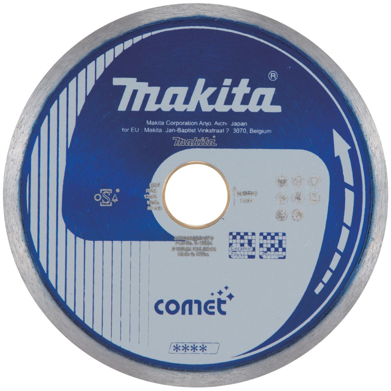 Diamantový kotouč MAKITA Comet Continuous CDC12522 125 mm