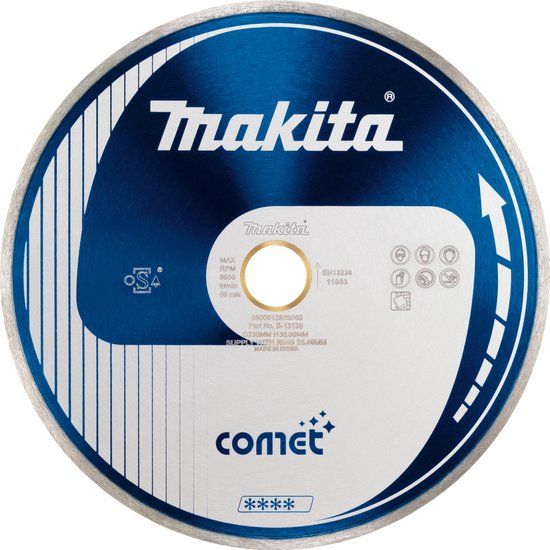 Diamantový kotouč MAKITA Comet Continuous CDC23030 230 mm