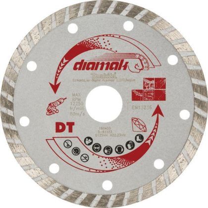 Diamantový kotouč MAKITA Diamak Turbo DDT230 230 mm