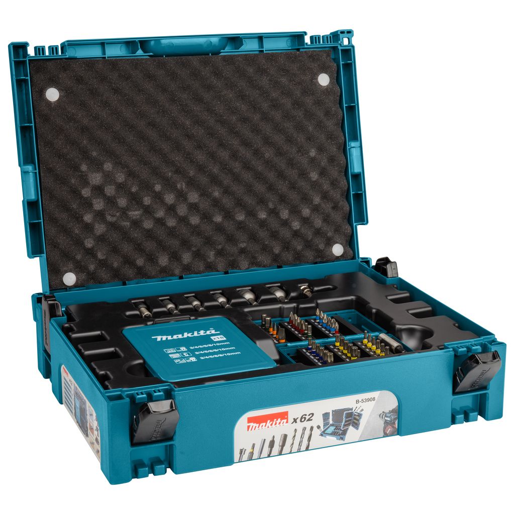 Sada bitů a vrtáků MAKITA B-53908 62 ks