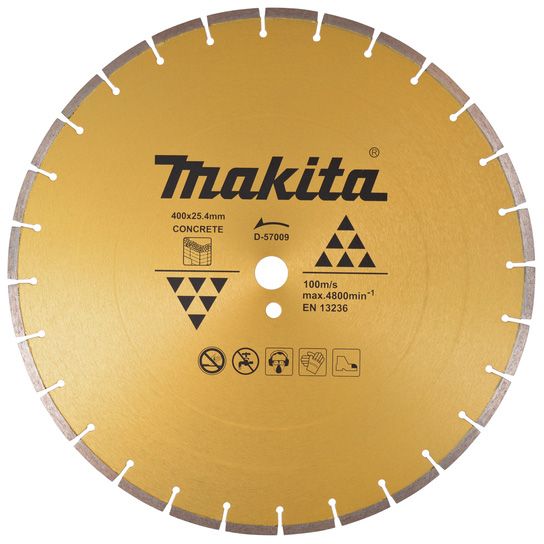 Diamantový kotouč na beton MAKITA 400 mm