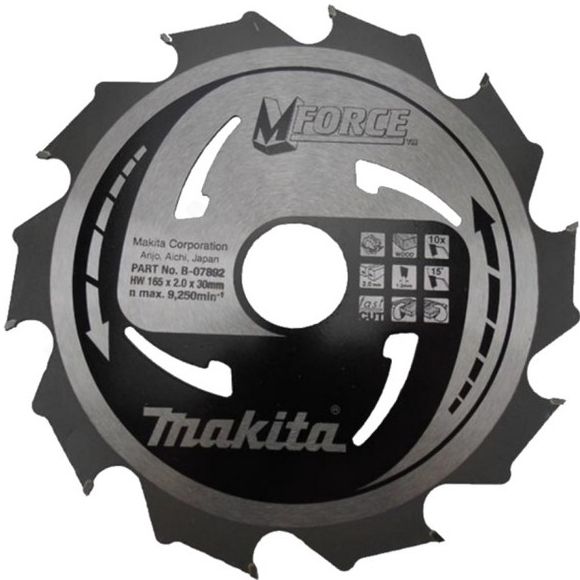 Pilový kotouč MAKITA MFORCE 165 x 20 mm 10 zubů