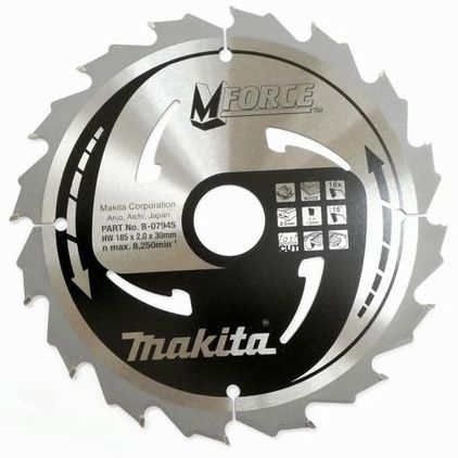 Pilový kotouč MAKITA MFORCE 185 x 30 mm 16 zubů