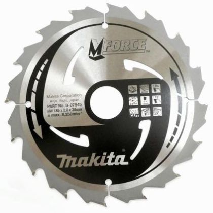 Pilový kotouč MAKITA MFORCE 185 x 30 mm 16 zubů