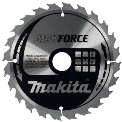 Pilový kotouč MAKITA MAKFORCE 180 x 20 mm 40 zubů