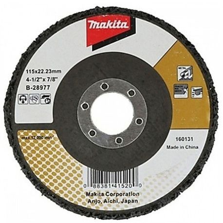 Vybrušovací kotouč MAKITA Standard 115 x 22,23 mm