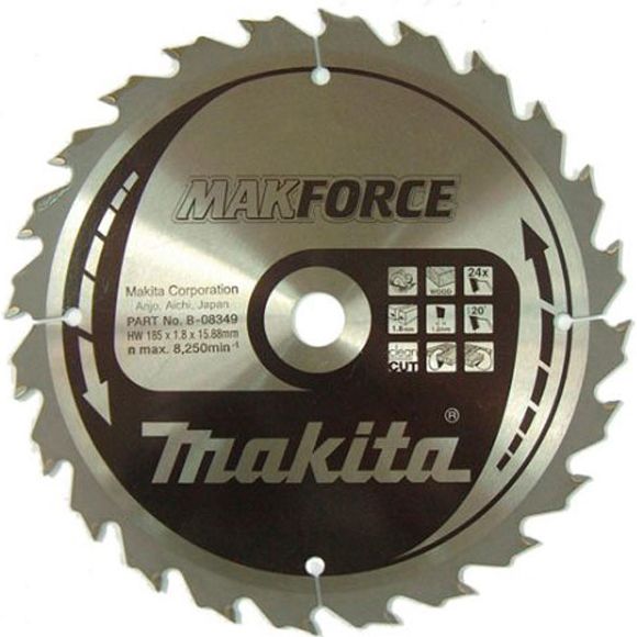 Pilový kotouč MAKITA MAKFORCE 185 x 15,88 mm 24 zubů