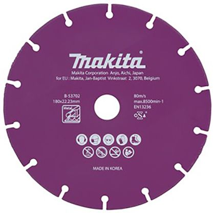 Diamantový kotouč pro aku úhlové brusky MAKITA 180 mm železo