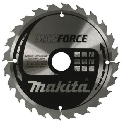 Pilový kotouč MAKITA MAKFORCE 235 x 30 mm 24 zubů