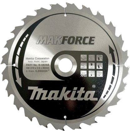 Pilový kotouč MAKITA MAKFORCE 270 x 30 mm 24 zubů