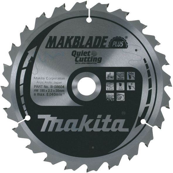 Pilový kotouč MAKITA MAKBLADE PLUS 200 x 30 mm 36 zubů