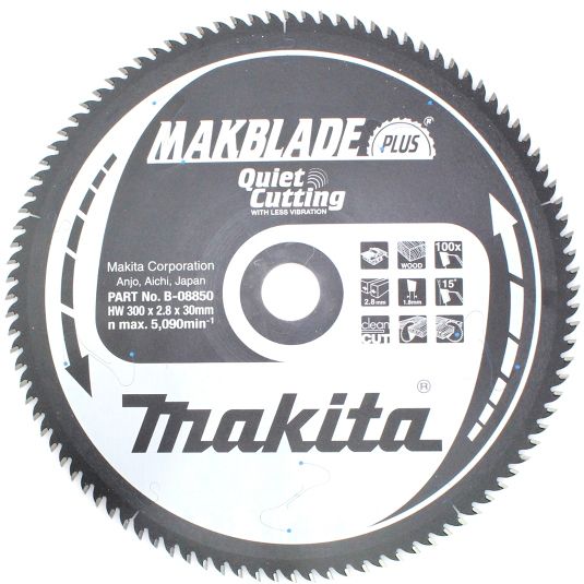 Pilový kotouč MAKITA MAKBLADE PLUS 300 x 30 mm 100 zubů