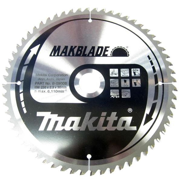 Pilový kotouč MAKITA MAKBLADE 250 x 30 mm 60 zubů