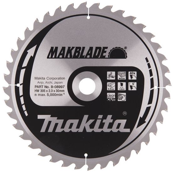 Pilový kotouč MAKITA MAKBLADE 305 x 30 mm 32 zubů