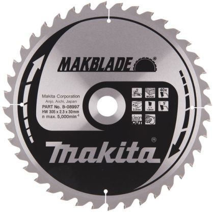 Pilový kotouč MAKITA MAKBLADE 305 x 30 mm 40 zubů
