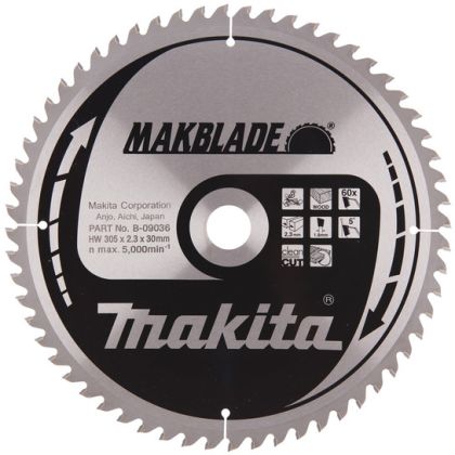 Pilový kotouč MAKITA MAKBLADE 305 x 30 mm 60 zubů