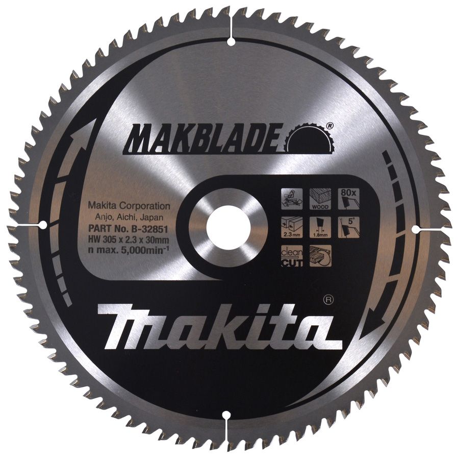 Pilový kotouč MAKITA MAKBLADE 305 x 30 mm 80 zubů
