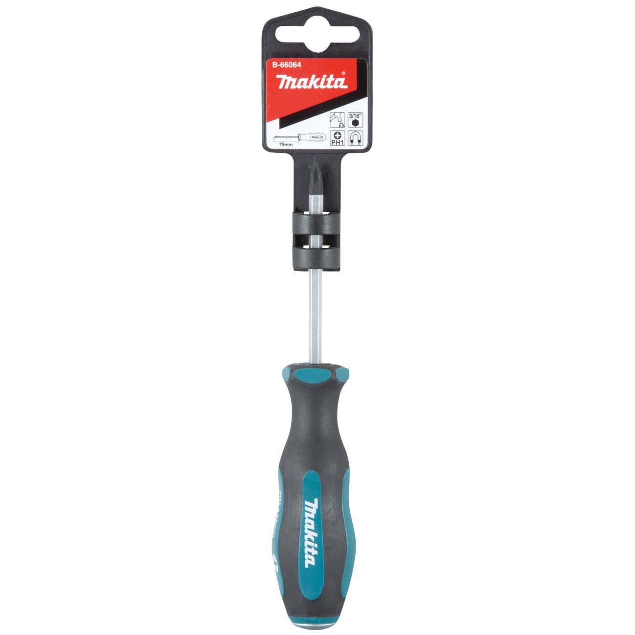 Šroubovák křížový průchozí MAKITA PH1 x 75