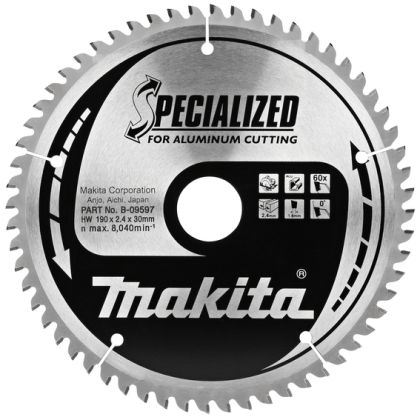 Pilový kotouč na hliník MAKITA 190 x 30 mm 60 zubů