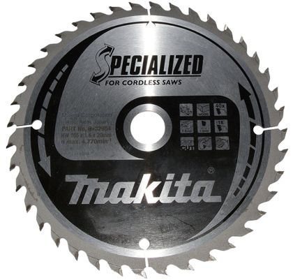 Pilový kotouč pro aku pily MAKITA 165 x 20 mm 40 zubů 4770 ot./min