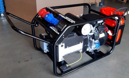 Elektrocentrála HONDA TP 15 HP s podvozkem