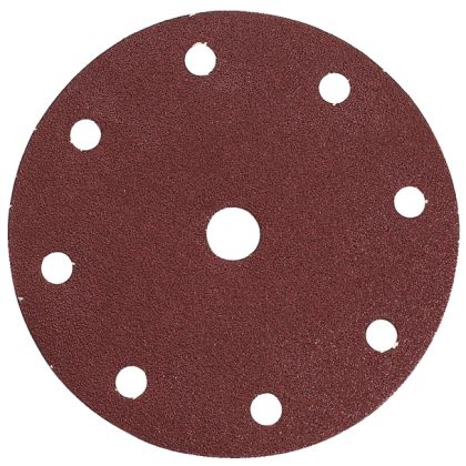 Brusný papír na suchý zip s 9-ti otvory MAKITA 150 mm K320 10 ks
